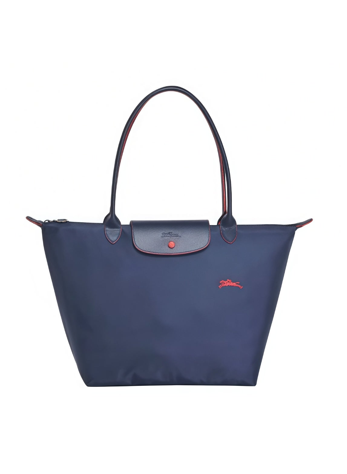 Longchamp Le Pliage Large Shoulder Strap Women's 70th Anniversary Fashionable and Versatile Large Cosmetic Bag, Handbag, Shoulder Bag